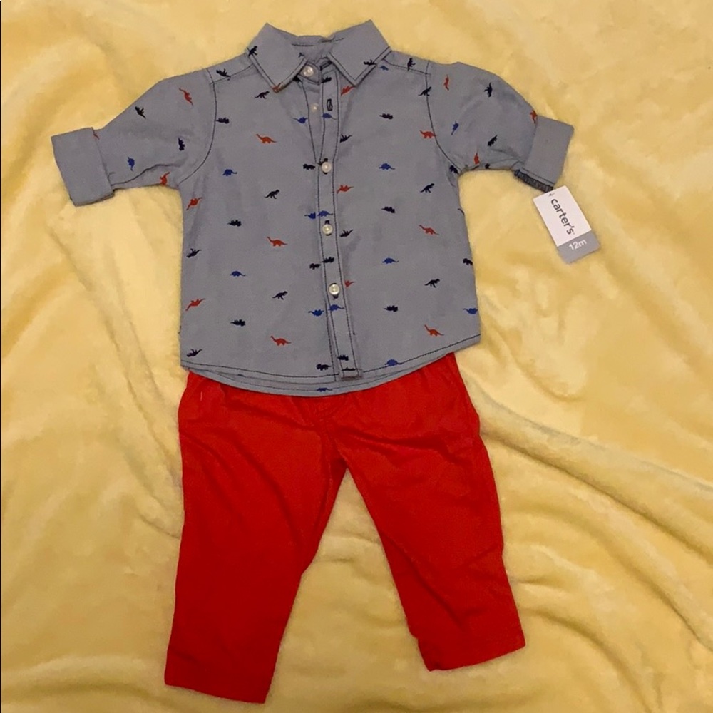 Carter’s 12 Month Dino Outfit